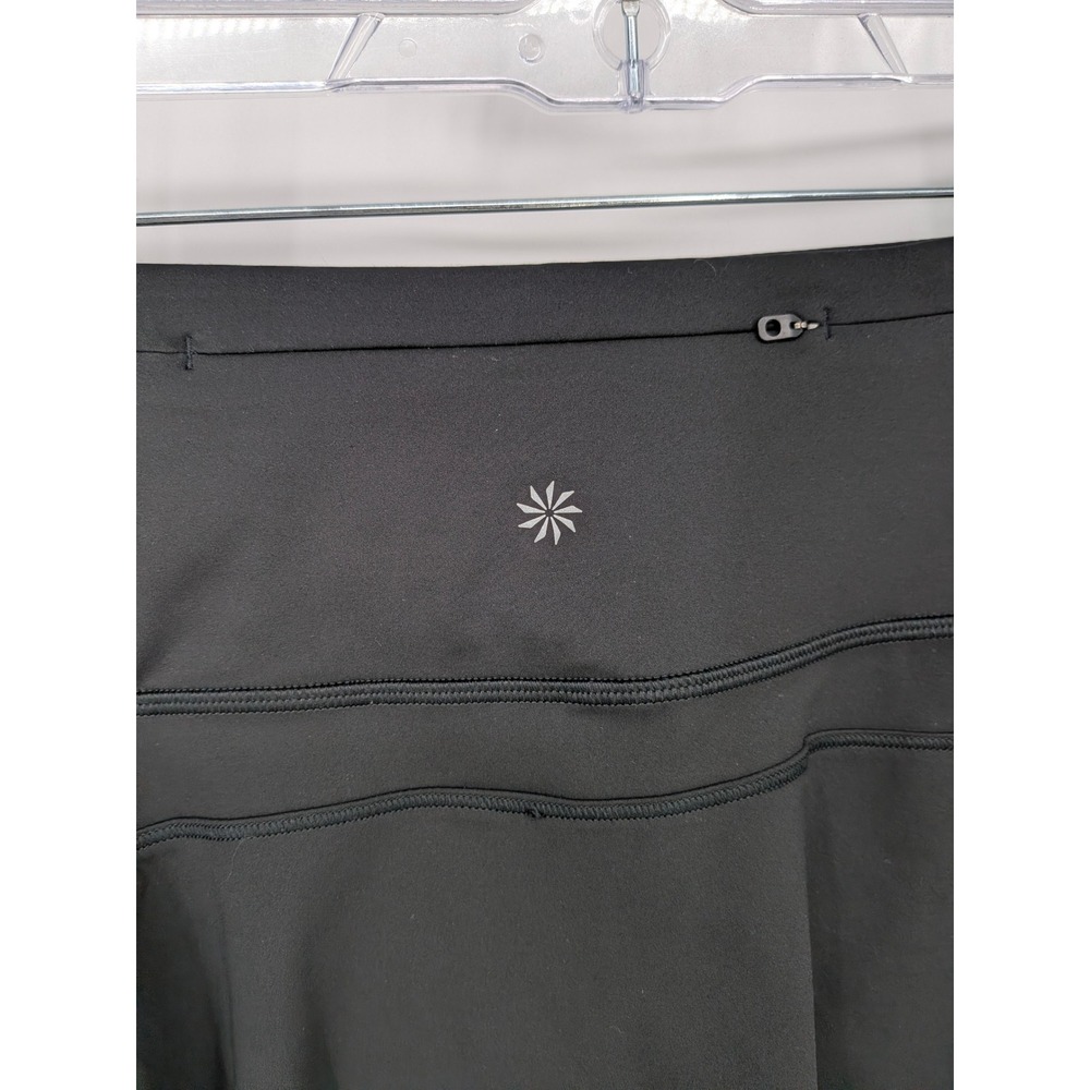 Athleta Ace Tennis Skort Women XL Black Activewear Athletic Skirt Athleisure - Picture 8 of 9